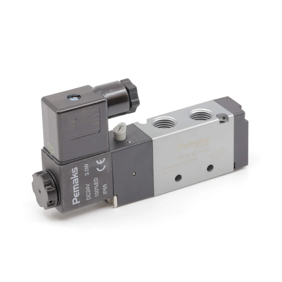 5/2 Tek Bobinli Solenoid Valf